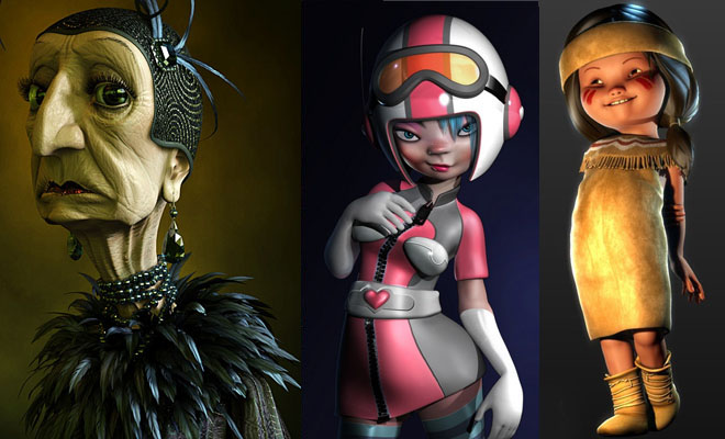 25 Amazing 3D Character Designs for your inspiration